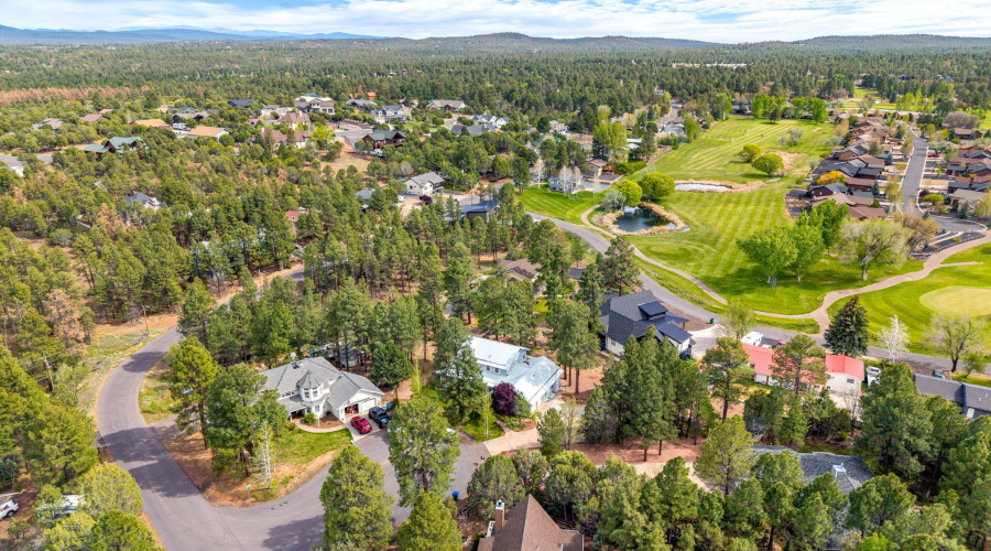 Aerial View of Community and Fairway