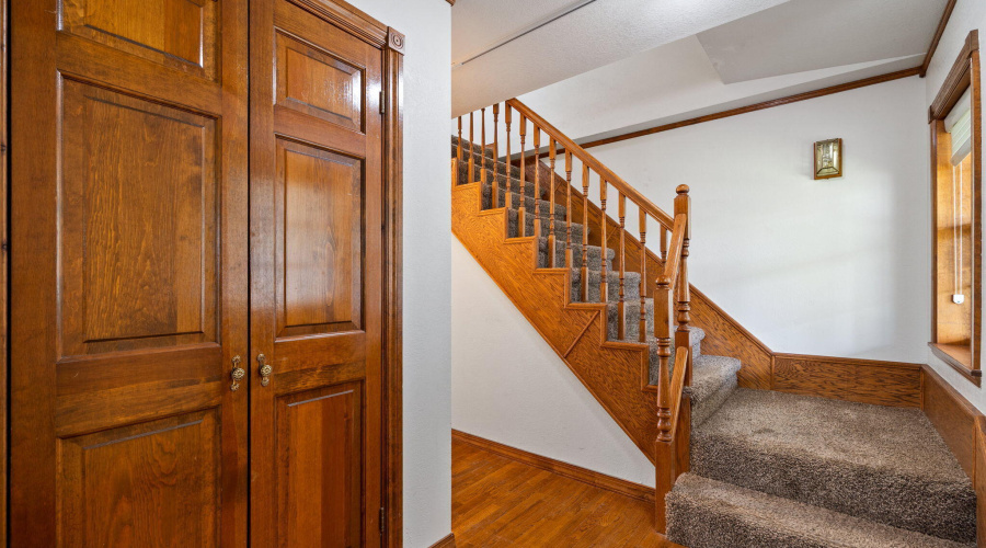 Stairway & CLoset