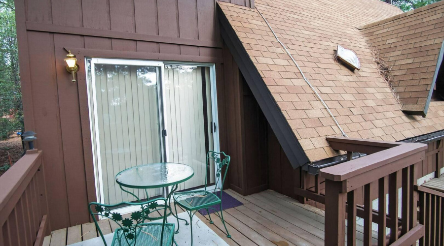 Deck from Dining Area