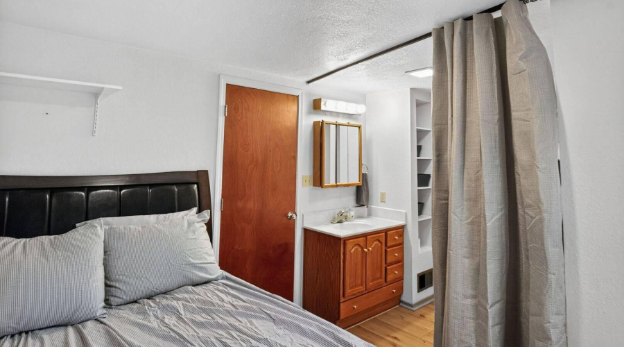Bedroom with Half Bath