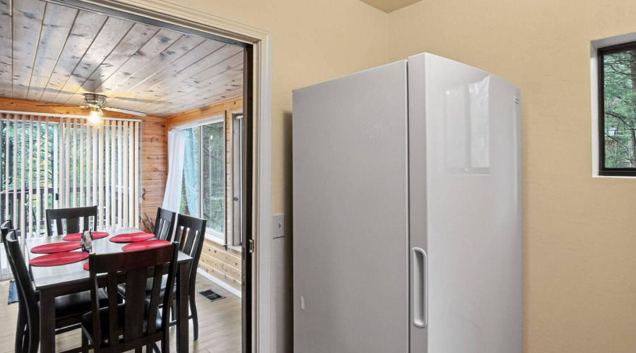 Freezer in Laundry