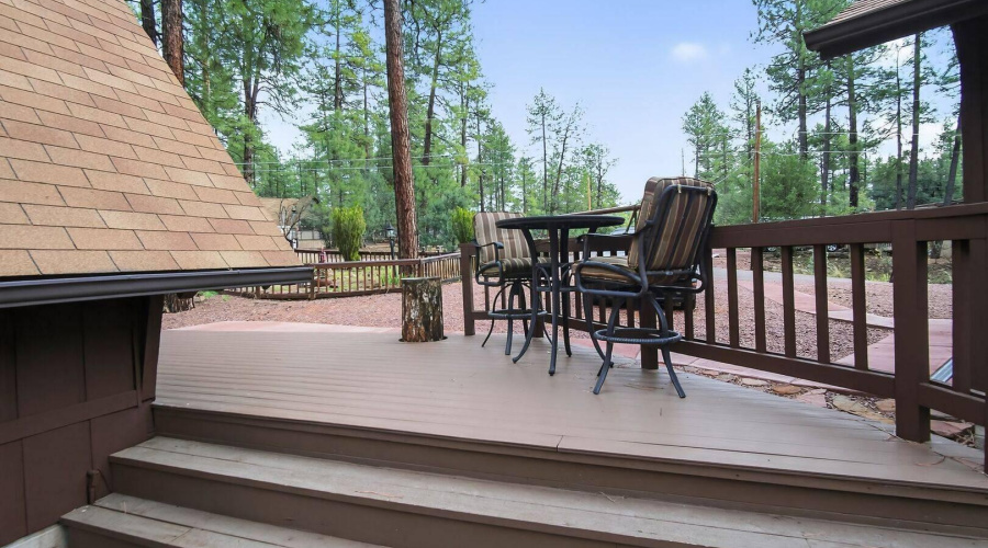 Deck area