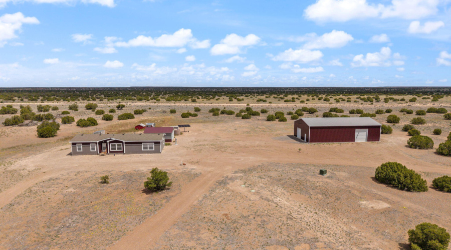 Aerial View of buildings layout