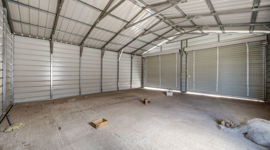 Inside 2-car Garage