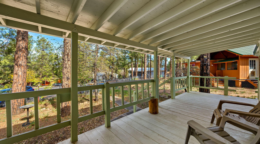 Back covered deck
