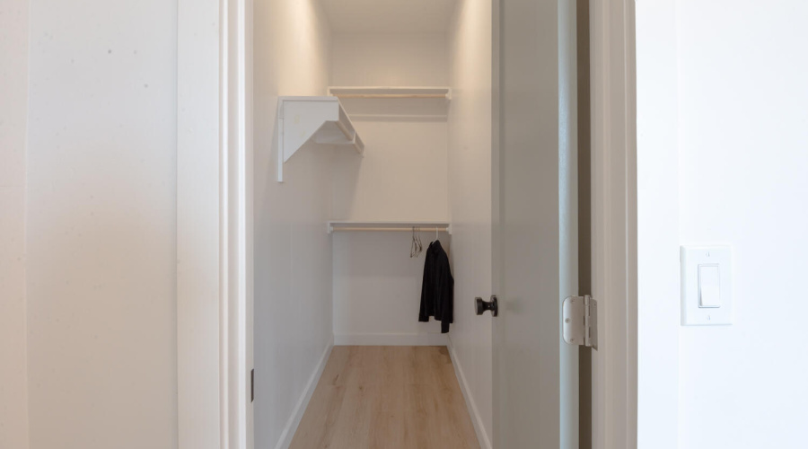 Walk- in closet