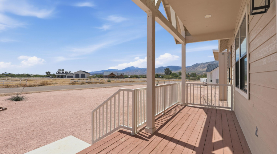 Front deck