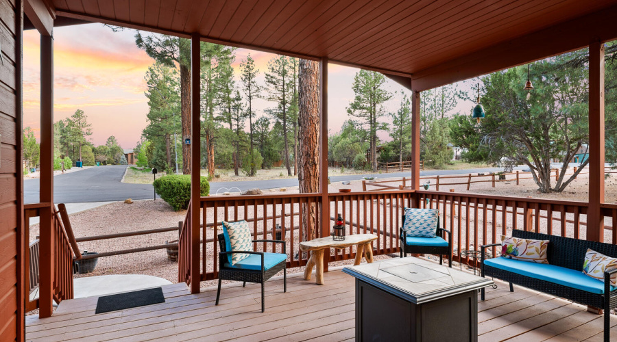 Front Covered Deck