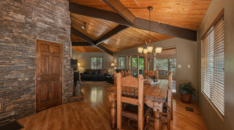 8 dining area