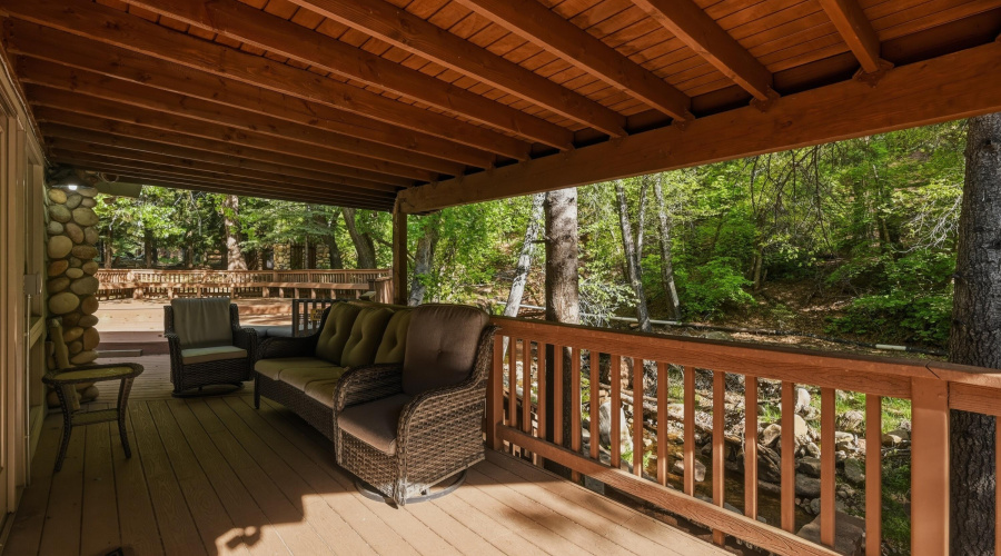 Back deck