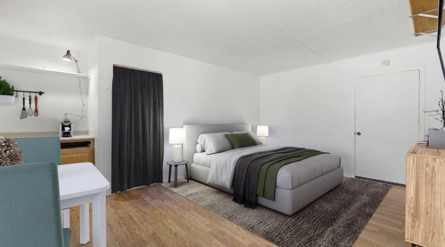 Virtually Staged Guest Bedroom 2