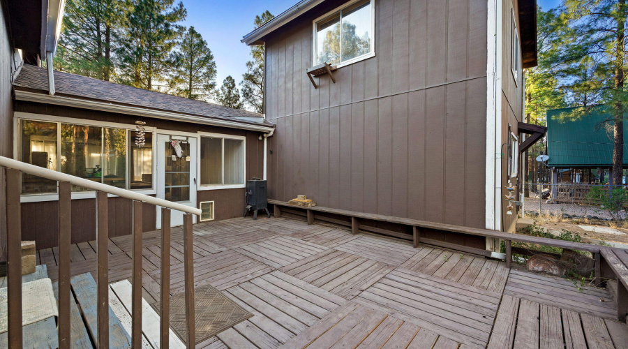 Rear Patio
