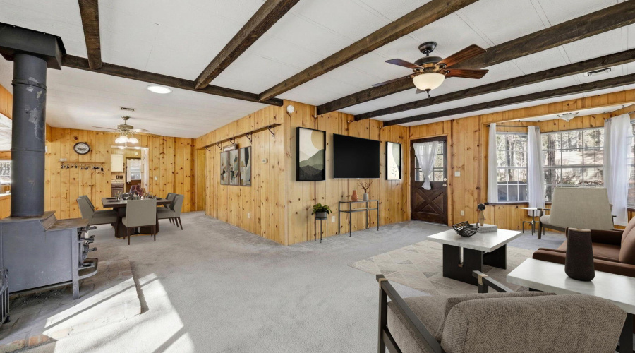 Virtually Staged Great Room