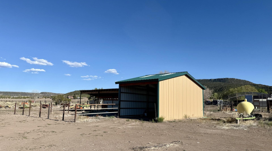 Side of barn