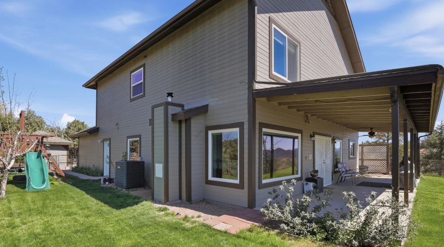 Covered Patio Side Yard