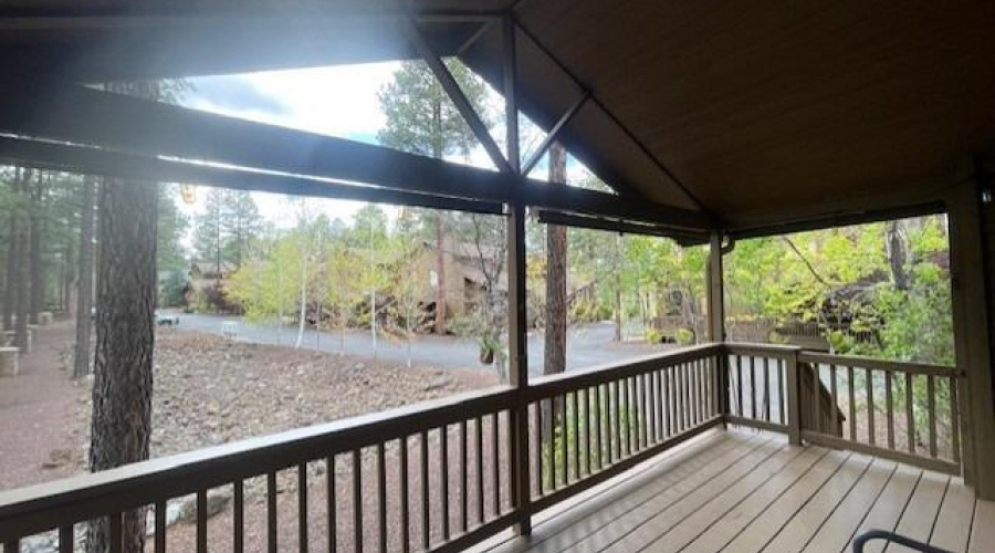 Side deck off Living room