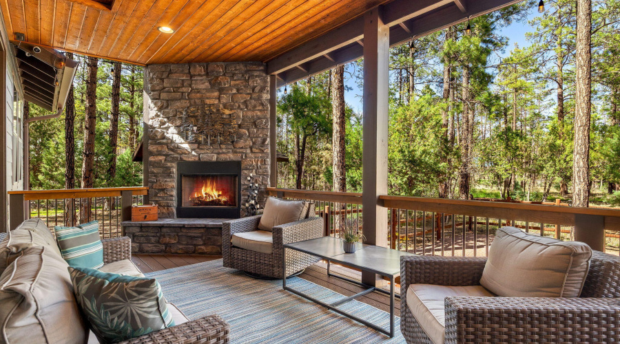 Back Fireplace