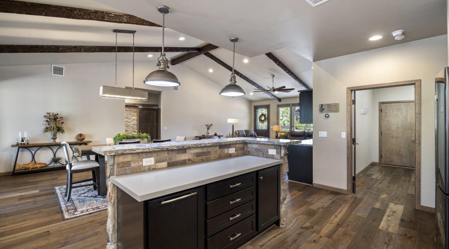 Kitchen to Dining