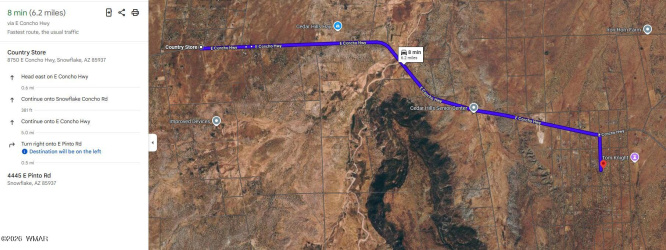 4445 Pinto Road, Snowflake, Arizona 85937, ,Land,For Sale,Pinto,260837
