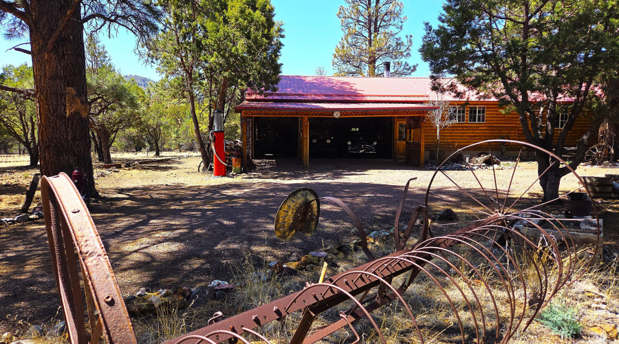 front of cabin