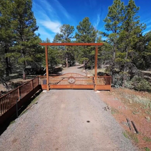 Gated entrance