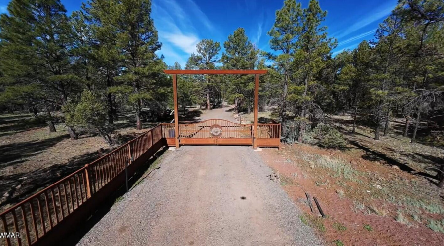 Gated entrance