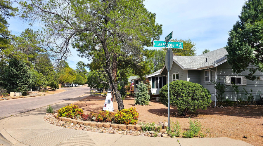 Corner of Property