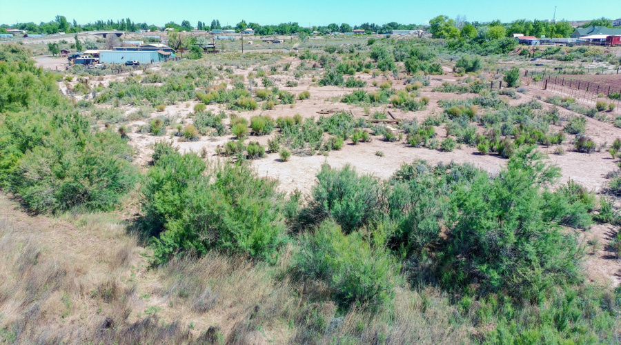 Facing North