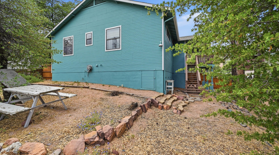 back yard