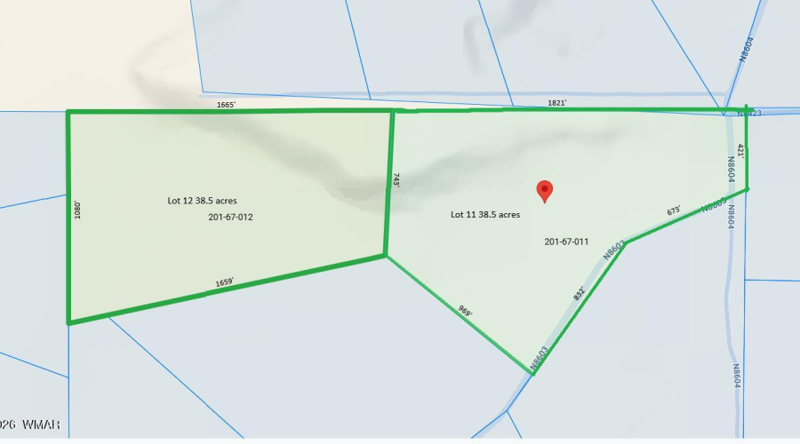 77 CR N8604 Parcel maps