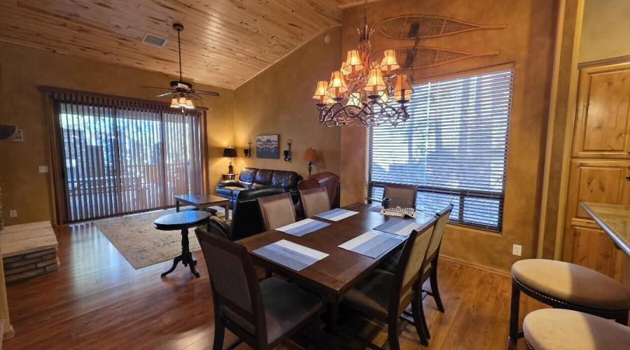 Dining Area & Living Room