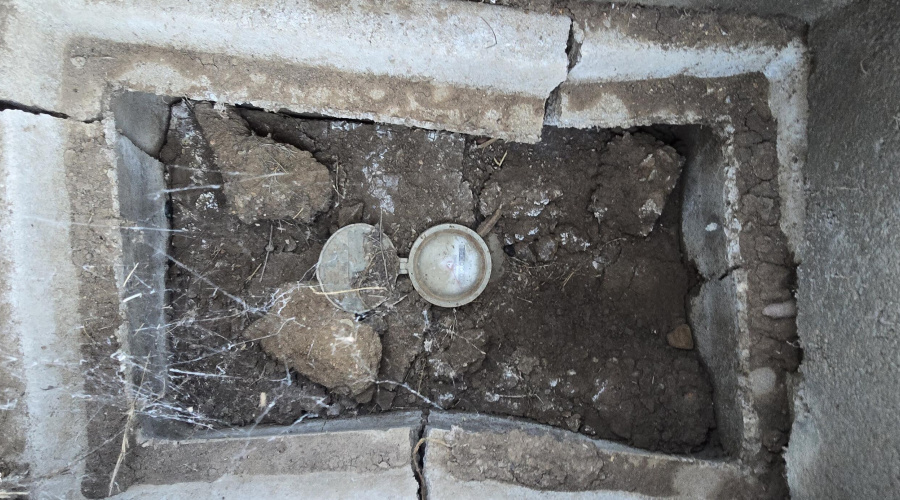 city water at property line
