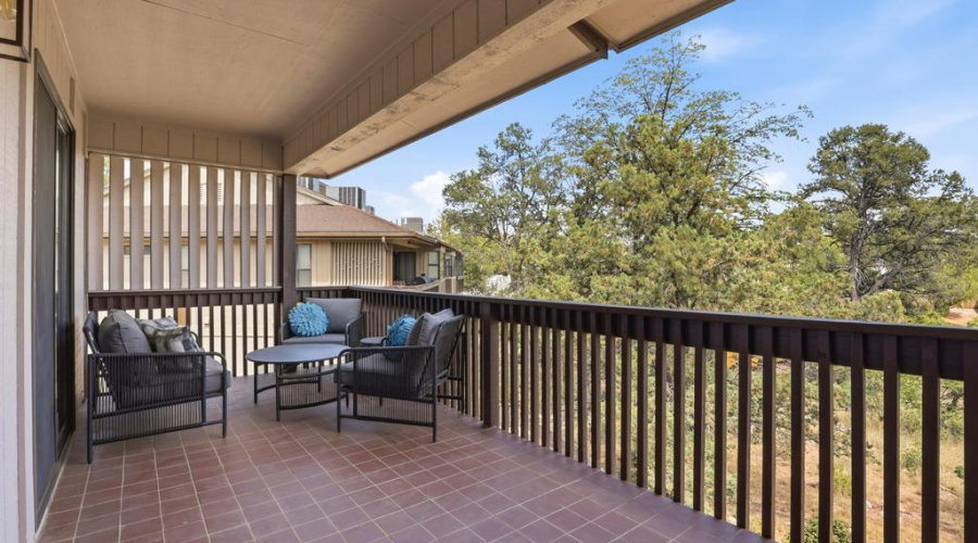Large Back Patio Deck
