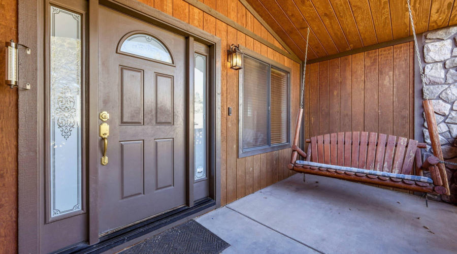 Covered Front Entry