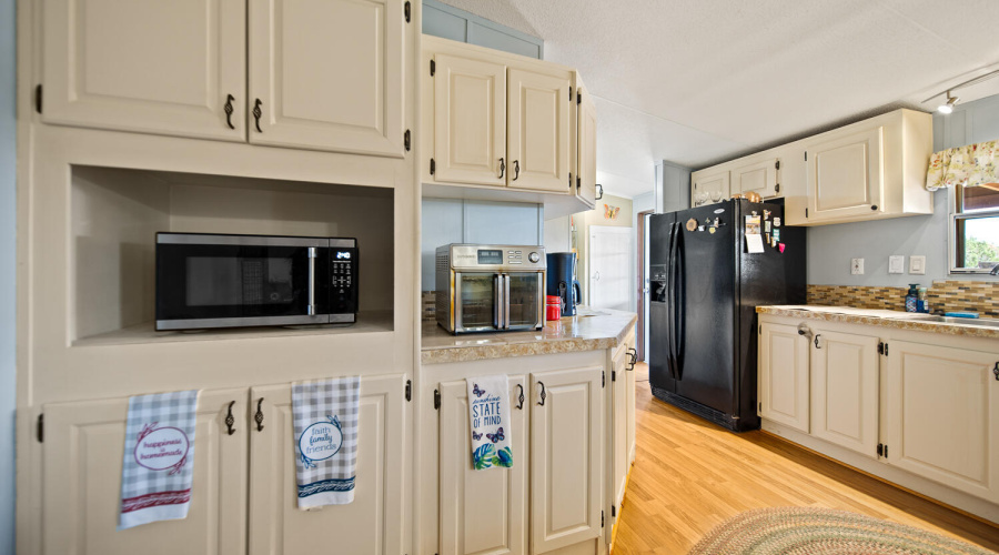Plenty of Counter Space and Cabinets