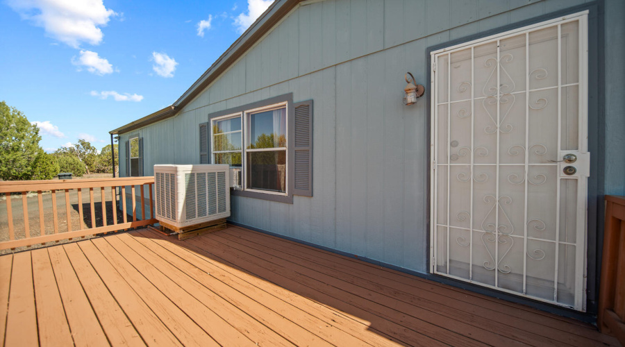 Front Deck and Entrance