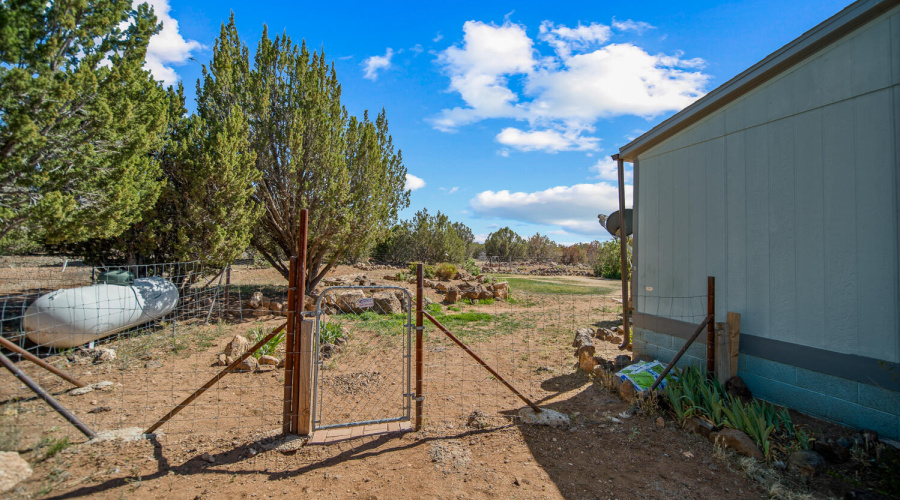 Over 3/4 Acre of fenced yard