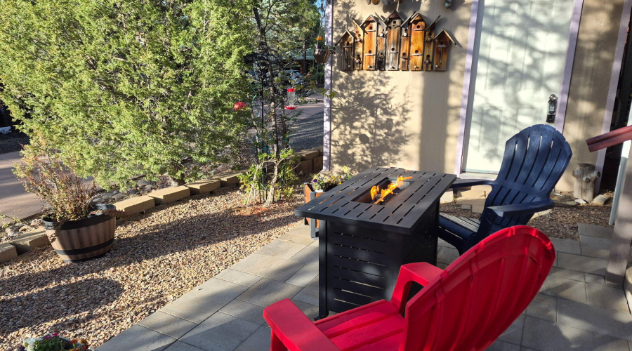 Covered Front Porch & Shed