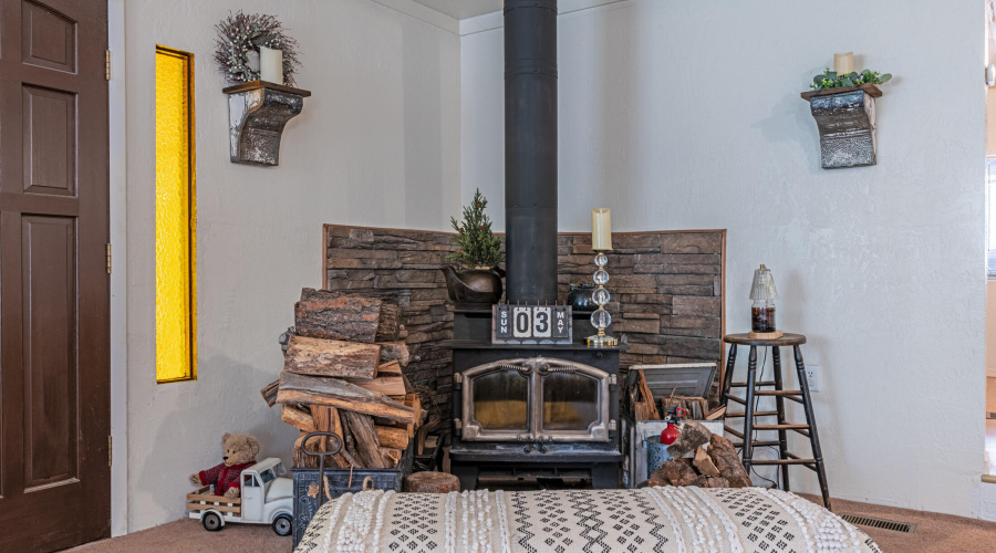 Woodstove (in Great Room)