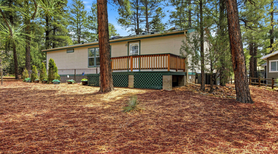 Back View of Home