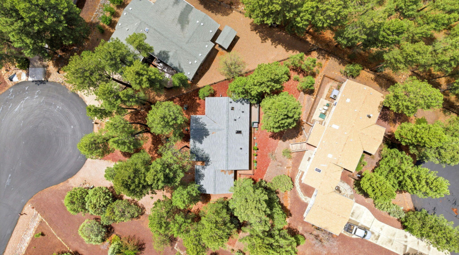 Aerial View of Roof Lines