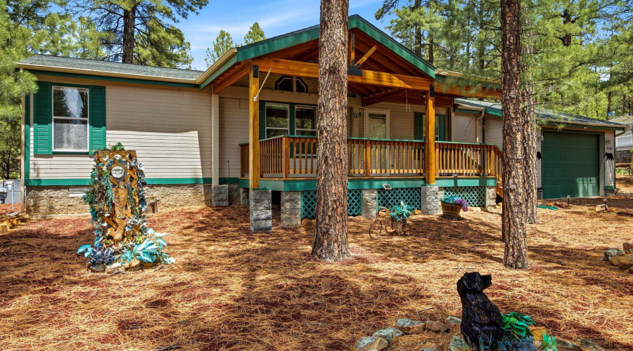 Covered Front Deck