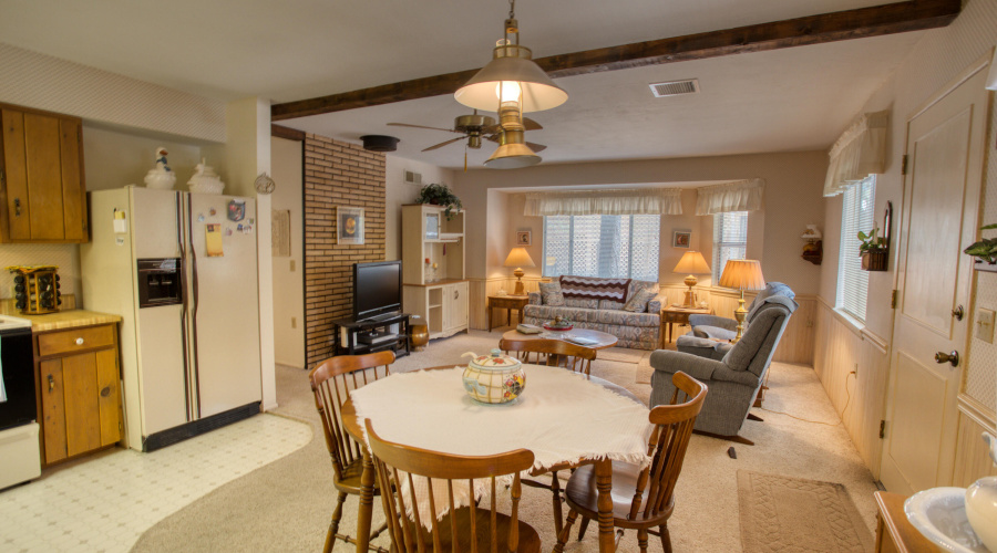 Open Dining Room/Living Room