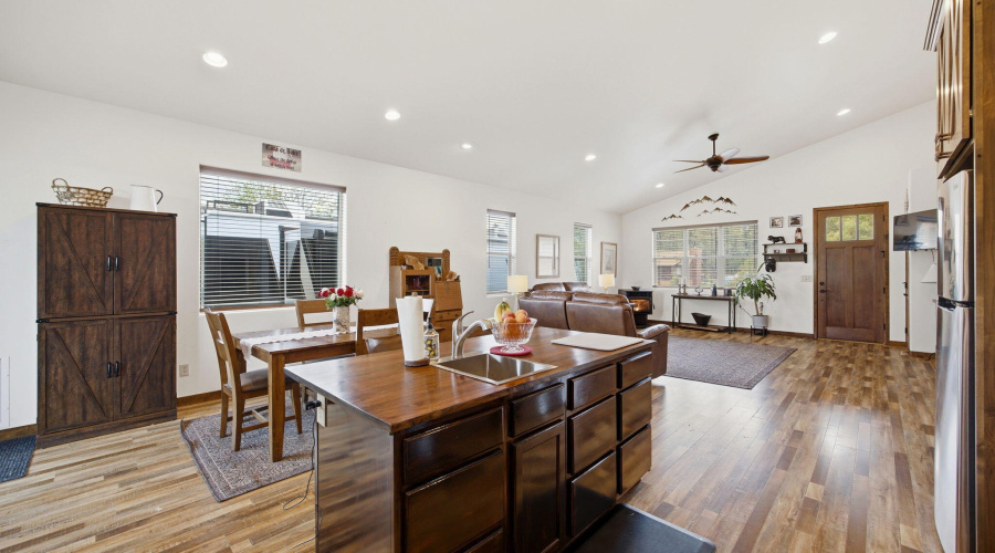 Open floor plan