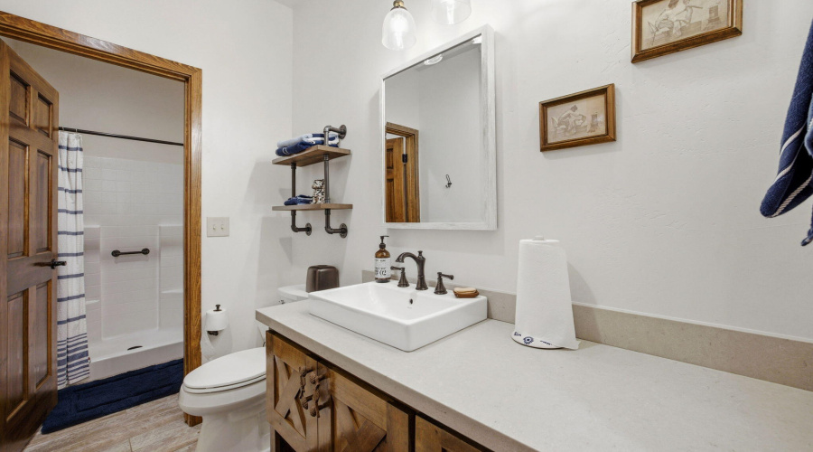 Hall bath