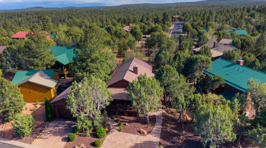 Aerial Front Elevation