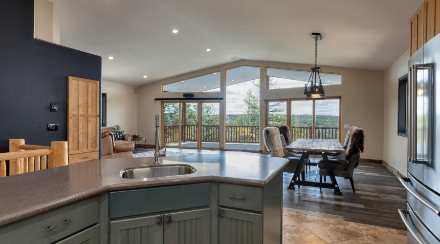 Kitchen to Great Room View