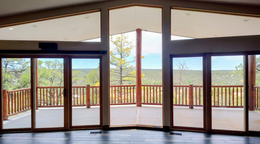 Primary Great Room View to Deck