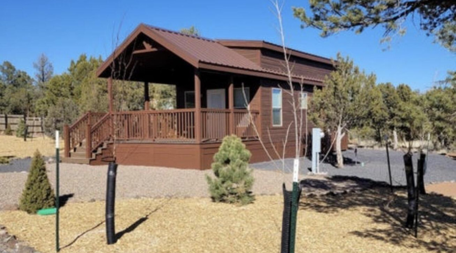 Front of cabin