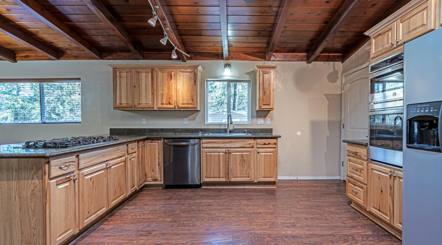 large kitchen space